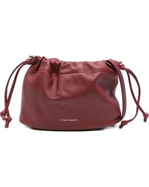 Strathberry Charlotte cordon de nappa oxblood - Violet