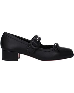 Louboutin Décolleté Women Skin Black - Negro