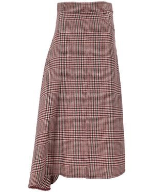 Patou Asymmetrische Midi-rok - Paars