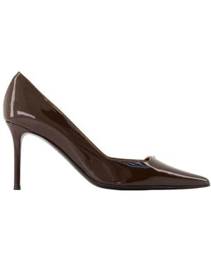 Giuseppe Zanotti Braune Lackleder Pumps