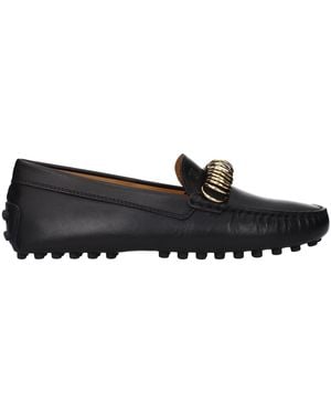 Tod's Mocassini Donna Pelle Nero - Black