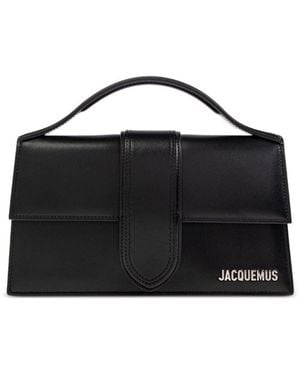 Jacquemus Le Grand Bambino Leder-Umhängetasche - Schwarz