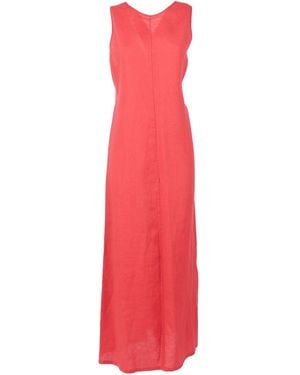 Aspesi Open-Back Sleeveless Dress - Red