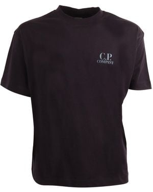 C.P. Company T Shirts Short Sleeve - Black