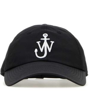 JW Anderson Jw Anderson Nylon Blend Baseball Cap - Black