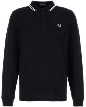 Fred Perry Piquet Polo Shirt - Blue