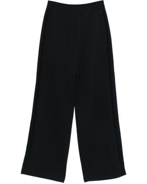 Emporio Armani Cotton Trousers - Black