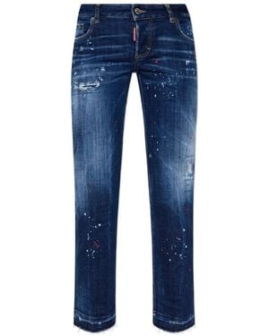 DSquared² Pants 5 Pockets - Blue