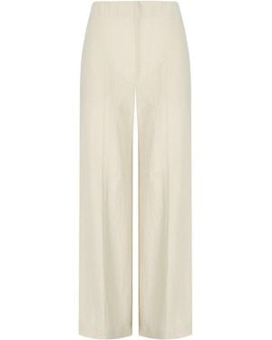 パンツ Harris Wharf London WOMEN FLARED TROUSERS RAYON Harris Wharf London Women's rayon flared trousers | The