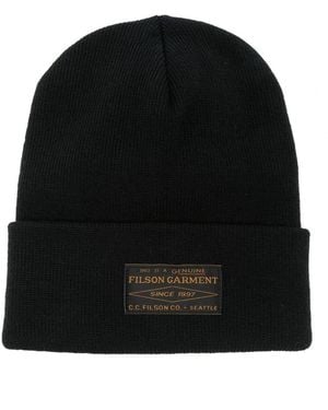Filson Logo Beanie - Black