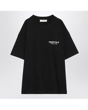 Fear Of God Cotton T Shirt With Logo - Black