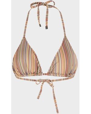 Paul Smith Damen Bikinioberteil Dreieck - Weiß