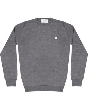 PELO FOUNDATION Girocollo Merinos - Grey