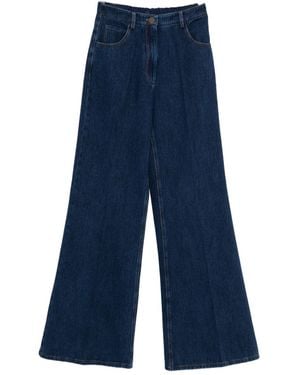 Forte Forte Flared Denim Jeans - Blauw