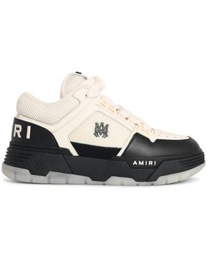 Amiri Ma-1 Leather Mesh Trainers - Multicolour