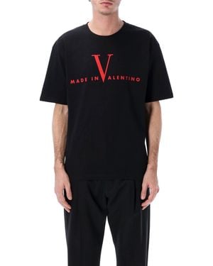 Valentino Garavani T-Shirts und Polos Schwarz