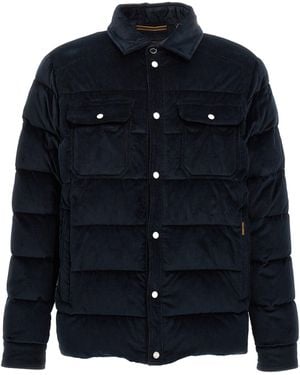 Moorer Veton-Vh Casual Jackets, Parka - Blue