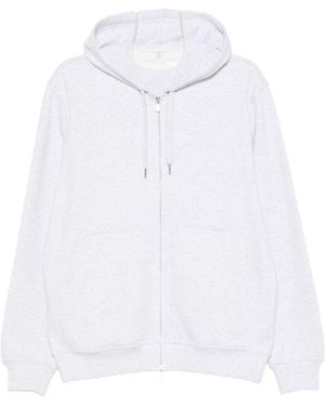 Brunello Cucinelli Casual Zip-Up Hoodie - Weiß