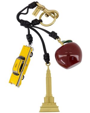 COACH New York Cluster Schlüsselanhänger - Mehrfarbig