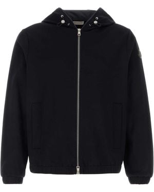 Moncler Zip Up Cardigan - Black