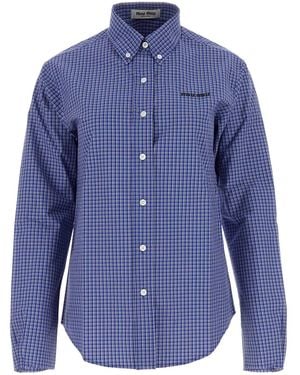 Miu Miu Shirts - Blue
