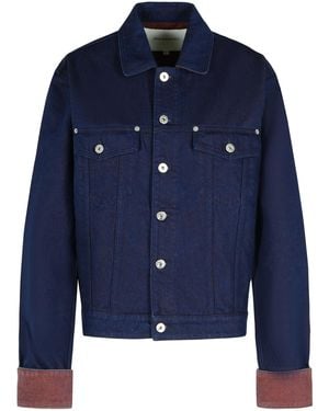 JW Anderson Jw Anderson Blue Cotton Jacket - Blauw