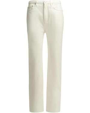 Loulou de Saison Organic Cotton Jeans - White