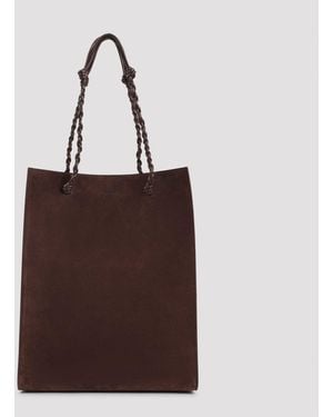 Jil Sander Tangle Tote Handbag - Brown