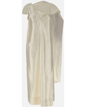 Birgitte Herskind Leroy Vestido en mantequilla marfil - Blanco