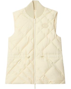 Burberry Vests - Natural