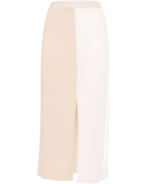 Lorena Antoniazzi Knit Skirt - White