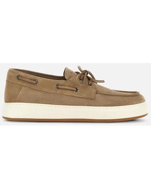 Hogan Sailor Shoes - Natural