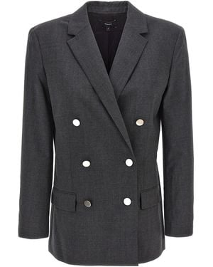 Theory Boxy' Blazer in Black | Lyst