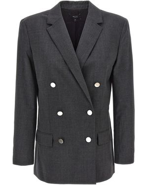 Theory Theorie 'boxy' Blazer - Zwart