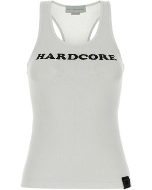 Stella McCartney Tanktop Met Tekst - Grijs