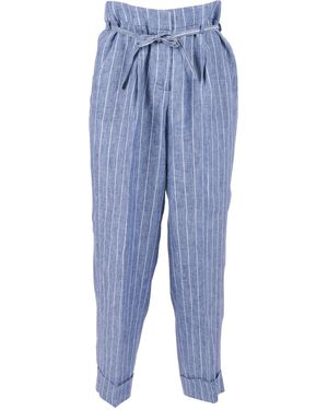 Peserico Trousers - Blue