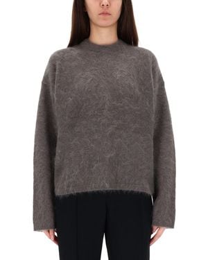 THE GARMENT Mohair-Blend Sweater - Grey