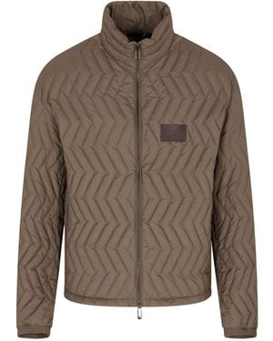 Emporio Armani Mw-Sip Shirt - Brown