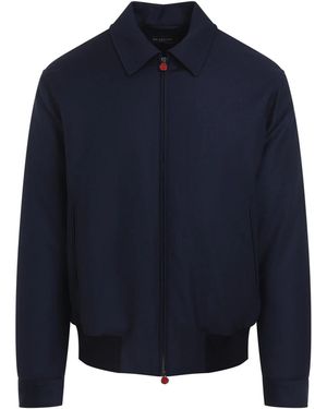 Kiton Bomberjacke - Blau