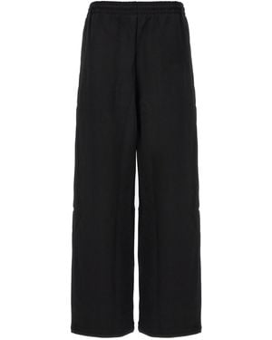 Wardrobe NYC Semi Matte Track Pants - Black