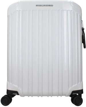 Piquadro Trolley Cabin 31L Uomo Policarbonato Grigio/Grigio Chiaro - Grey