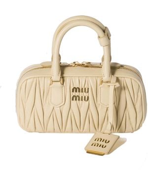 Miu Miu Arcadie Tote Bag - Metallic