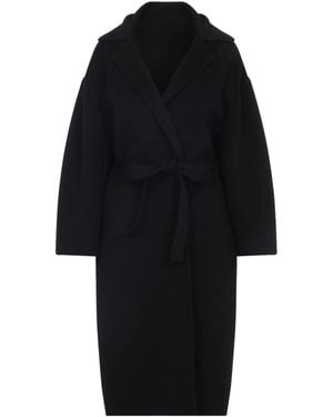 Alberta Ferretti Double Coat - Black