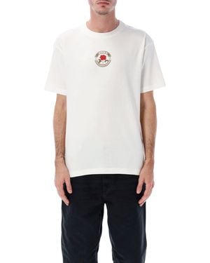 RVCA Roses Poster T-Shirt - White