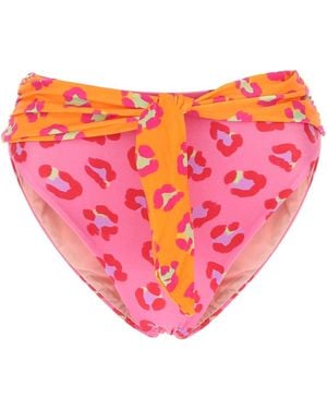 Farm Stretch Polyester Bikini Bottom - Pink