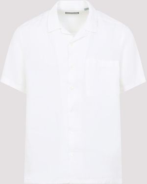 Canali Linen Shirt - White
