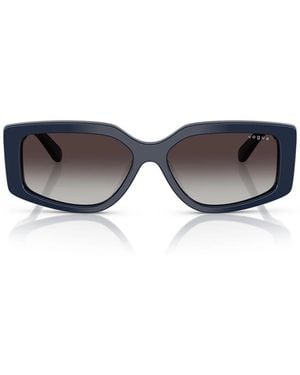 Vogue Sonnenbrille Vo5642 Su 32408 G Solid Blue/Gradient Grey Damen - Grau