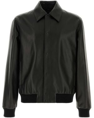 Fendi Leather Jacket - Black