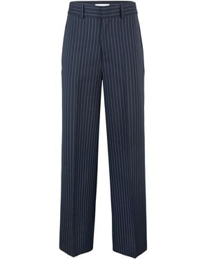 P.A.R.O.S.H. P.A.R.O..H. Pantalone Blu Gessato - Blue