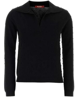 MM STUDIO Colono Polo Shirt - Black